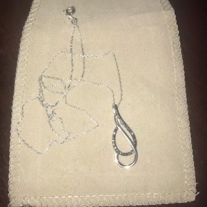 Rarely worn teardrop necklace